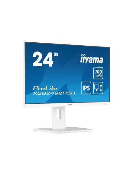 iiyama XUB2492HSU-W6 pantalla para PC 60,5 cm (23.8") 1920 x 1080 Pixeles Full HD LED Blanco iiyama XUB2492HSU-W6 pantalla para PC 60,5 cm (23.8") 1920 x 1080 Pixeles Full HD LED Blanco