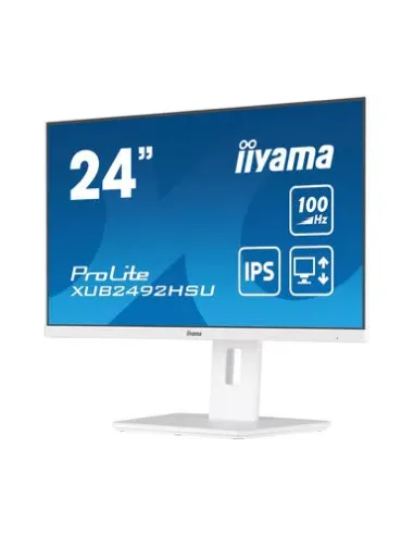 iiyama XUB2492HSU-W6 pantalla para PC 60,5 cm (23.8") 1920 x 1080 Pixeles Full HD LED Blanco