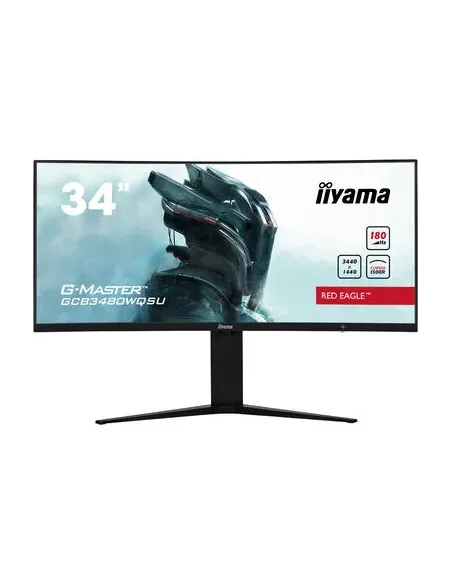 iiyama G-MASTER GCB3480WQSU-B1 pantalla para PC 86,4 cm (34") 3440 x 1440 Pixeles UltraWide Quad HD LCD Negro