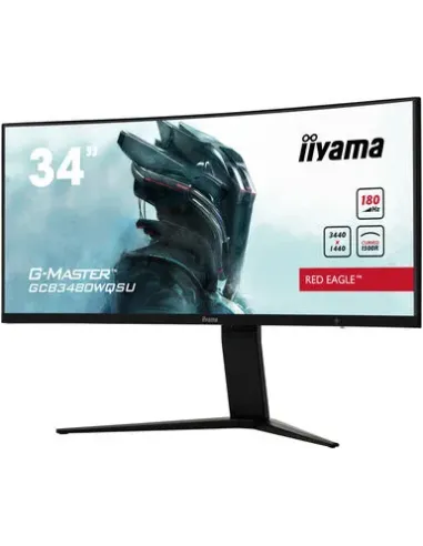 iiyama G-MASTER GCB3480WQSU-B1 pantalla para PC 86,4 cm (34") 3440 x 1440 Pixeles UltraWide Quad HD LCD Negro