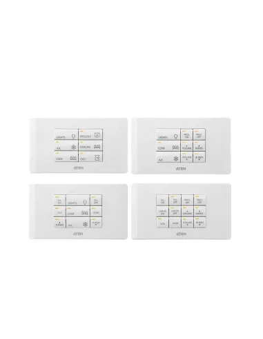 ATEN VK112EU Teclado RJ-45 Blanco