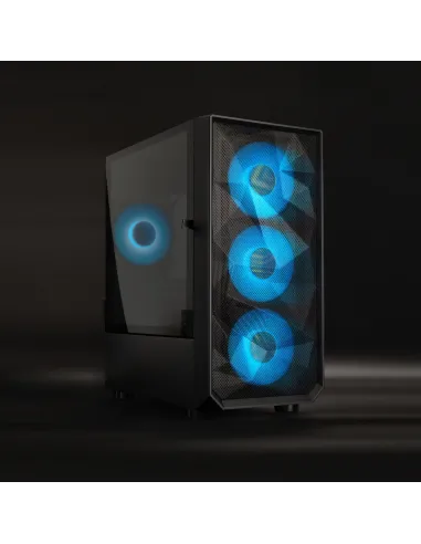 TooQ Caja Minitorre Gaming SEIZURE Negra