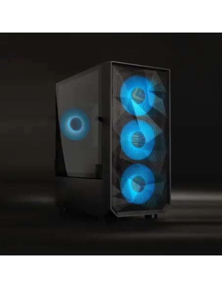 TooQ Caja Minitorre Gaming SEIZURE Negra