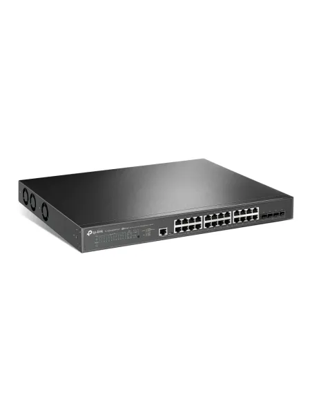 TP-Link JetStream TL-SG3428XPP-M2 switch Gestionado L2+ 2.5G Ethernet (100 1000 2500) Energía sobre Ethernet (PoE) 1U Negro