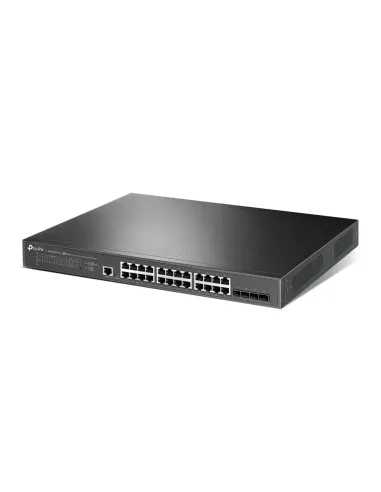 TP-Link JetStream TL-SG3428XPP-M2 switch Gestionado L2+ 2.5G Ethernet (100 1000 2500) Energía sobre Ethernet (PoE) 1U Negro