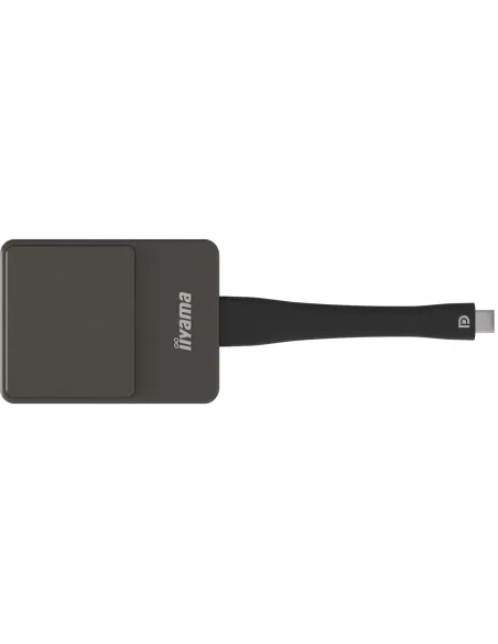 iiyama WP D002C adaptador Smart TV USB 4K Ultra HD Negro, Plata