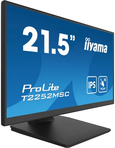 iiyama ProLite T2252MSC-B2 pantalla para PC 54,6 cm (21.5") 1920 x 1080 Pixeles Full HD LCD Pantalla táctil Negro