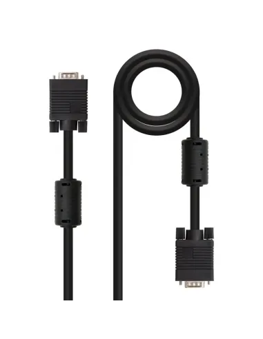 Nanocable CABLE SVGA CON FERRITA HDB15/M-HDB15/M 3.0 M