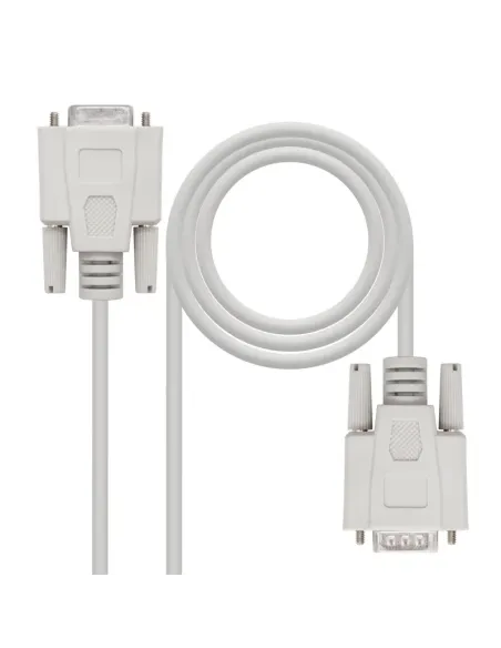 Nanocable CABLE SERIE RS232 DB9/M-DB9/H 1.8 M