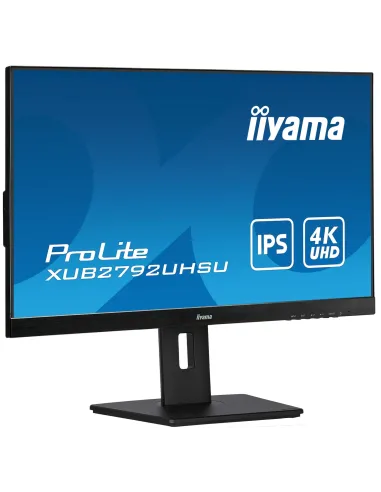 iiyama ProLite XUB2792UHSU-B5 pantalla para PC 68,6 cm (27") 3840 x 2160 Pixeles 4K Ultra HD LED Negro
