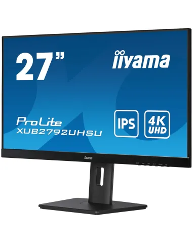 iiyama ProLite XUB2792UHSU-B5 pantalla para PC 68,6 cm (27") 3840 x 2160 Pixeles 4K Ultra HD LED Negro