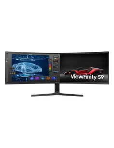 Samsung S95UA pantalla para PC 124,5 cm (49") 5120 x 1440 Pixeles UltraWide Dual Quad HD QLED Negro