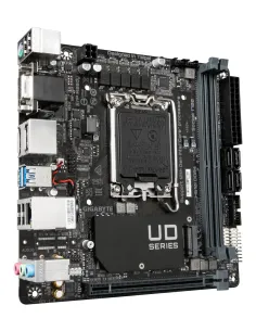 GIGABYTE H610I DDR4 Placa base - Compatible con procesadores Intel Core 14th CPUs, 4+1+1 Hybrid Digital VRM, up to 3200MHz 2