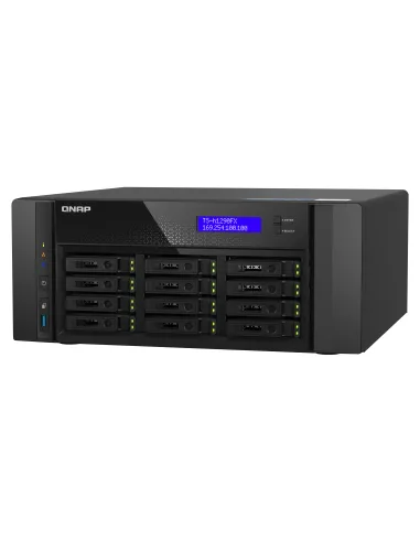 QNAP TS-h1290FX NAS Torre EPYC 7232P 64 GB DDR4 0 TB QuTS hero Negro