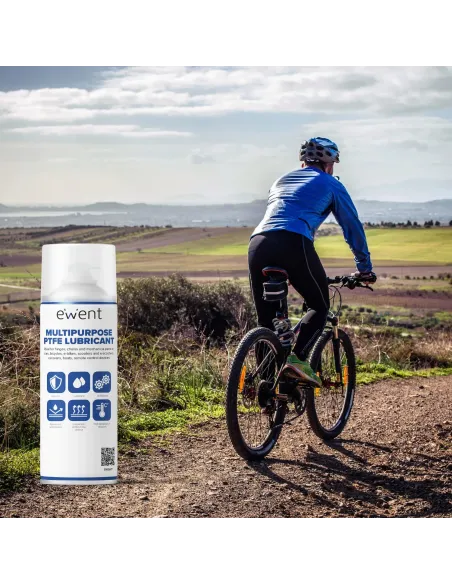 Ewent EW5677 lubricante de aplicación general Lubricante antifricción 400 ml Aerosol