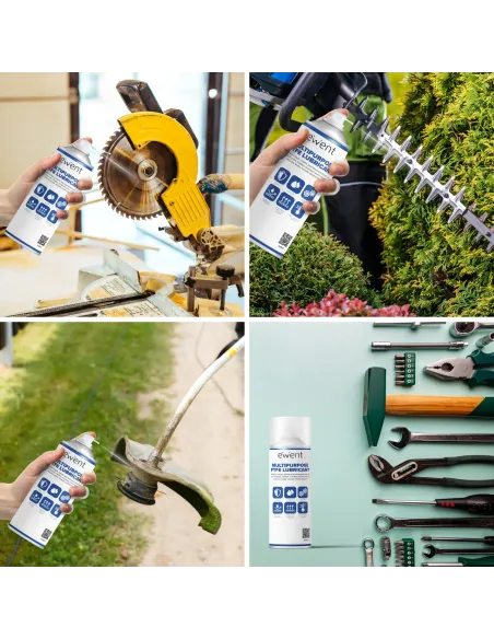 Ewent EW5677 lubricante de aplicación general Lubricante antifricción 400 ml Aerosol