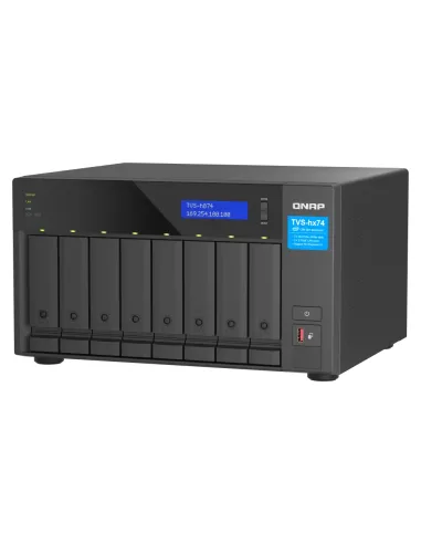 QNAP TVS-h874X NAS Torre Intel® Core™ i9 64 GB DDR4 0 TB QuTS hero Negro