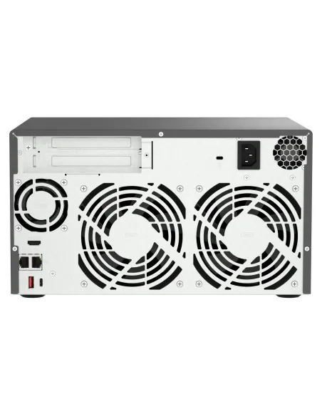 QNAP TVS-h874X NAS Torre Intel® Core™ i9 64 GB DDR4 0 TB QuTS hero Negro