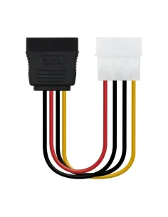 Nanocable CABLE SATA ALIMENTACION 5.25"(MOLEX 4PIN)/M-SATA/H 16CM OEM