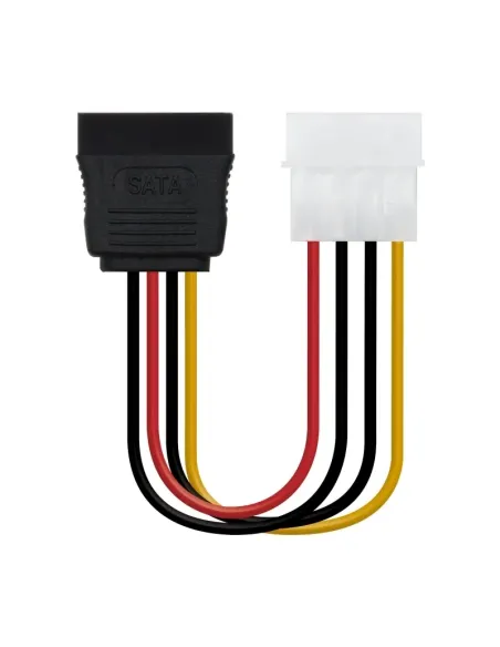 Nanocable CABLE SATA ALIMENTACION 5.25"(MOLEX 4PIN)/M-SATA/H 16CM OEM