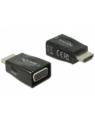 Delock Adaptador HDMI-A macho VGA hembra