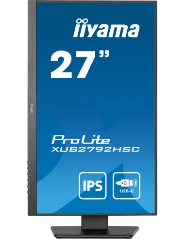 iiyama ProLite XUB2792HSC-B5 LED display 68,6 cm (27") 1920 x 1080 Pixeles Full HD Negro