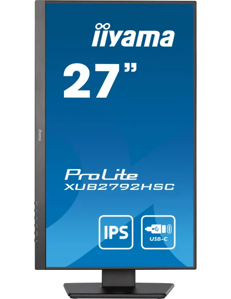 iiyama ProLite XUB2792HSC-B5 LED display 68,6 cm (27") 1920 x 1080 Pixeles Full HD Negro