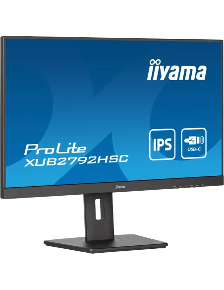 iiyama ProLite XUB2792HSC-B5 LED display 68,6 cm (27") 1920 x 1080 Pixeles Full HD Negro