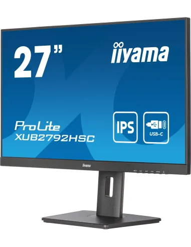 iiyama ProLite XUB2792HSC-B5 LED display 68,6 cm (27") 1920 x 1080 Pixeles Full HD Negro