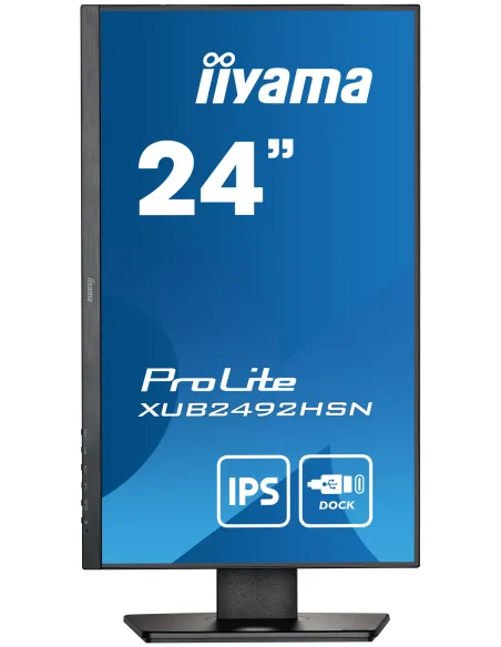iiyama ProLite XUB2492HSN-B5 LED display 61 cm (24") 1920 x 1080 Pixeles Full HD Negro