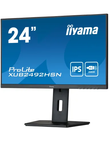 iiyama ProLite XUB2492HSN-B5 LED display 61 cm (24") 1920 x 1080 Pixeles Full HD Negro