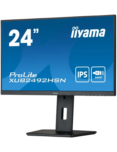 iiyama ProLite XUB2492HSN-B5 LED display 61 cm (24") 1920 x 1080 Pixeles Full HD Negro