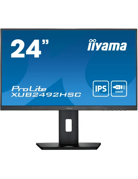 iiyama ProLite XUB2492HSC-B5 LED display 61 cm (24") 1920 x 1080 Pixeles Full HD Negro