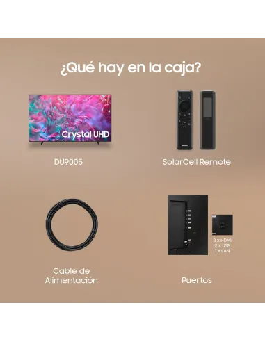 Samsung TV DU9005 Crystal UHD 98” 4K Smart TV 2024