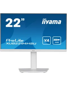 iiyama ProLite XUB2294HSU-W2 (EOL) pantalla para PC 54,6 cm (21.5") 1920 x 1080 Pixeles Full HD Blanco