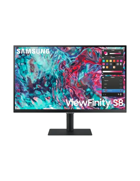 Samsung S80TB LED display 68,6 cm (27") 3840 x 2160 Pixeles 4K Ultra HD Negro