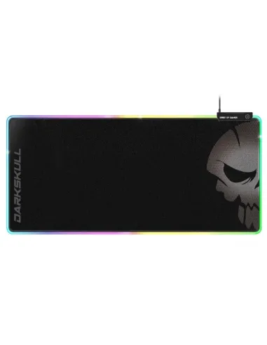 Spirit of Gamer Alfombrilla DarkSkull RGB+HUB XXXL