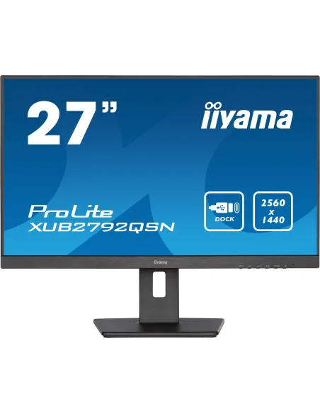 iiyama ProLite XUB2792QSN-B5 pantalla para PC 68,6 cm (27") 2560 x 1440 Pixeles Wide Quad HD LED Negro