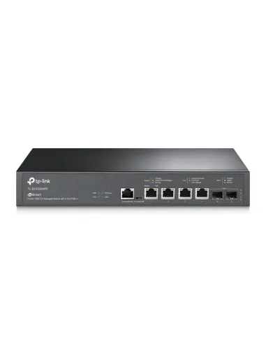TP-Link JetStream TL-SX3206HPP switch Gestionado L2+ 10G Ethernet (100 1000 10000) Energía sobre Ethernet (PoE) Negro
