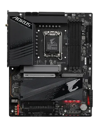 GIGABYTE Z790 AORUS ELITE AX Placa base - Soporta CPUs Intel Core de 14ª generación, 16*+2+1 fases de VRM digital, hasta