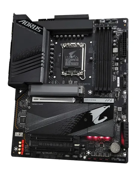 GIGABYTE Z790 AORUS ELITE AX Placa base - Soporta CPUs Intel Core de 14ª generación, 16*+2+1 fases de VRM digital, hasta