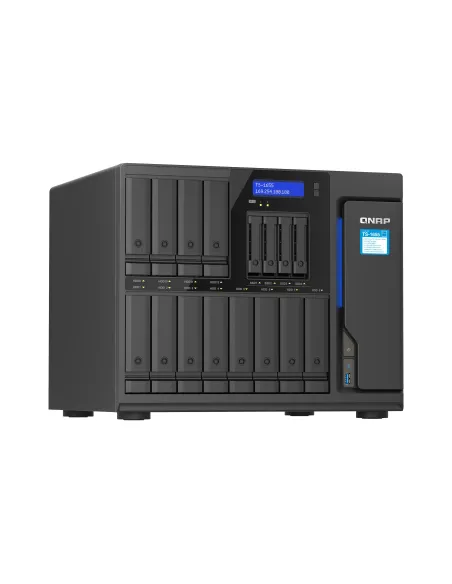 QNAP TS-1655 NAS Torre Intel Atom® C5125 8 GB DDR4 0 TB QNAP Turbo System Negro