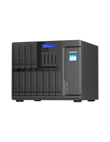 QNAP TS-1655 NAS Torre Intel Atom® C5125 8 GB DDR4 0 TB QNAP Turbo System Negro