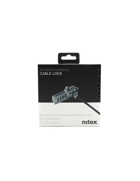 Nilox Candado de seguridad con combinación 1.80m