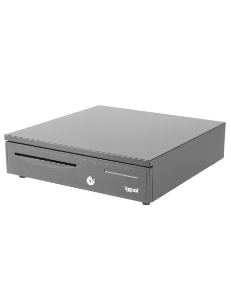 iggual Cajón portamonedas 4+8 negro 42 cm IRON-20