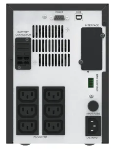 APC Easy UPS SMV sistema de alimentación ininterrumpida (UPS) Línea interactiva 1 kVA 700 W 6 salidas AC 2