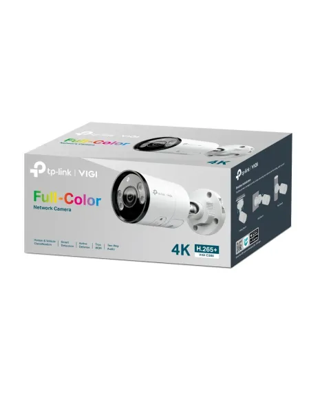 TP-Link VIGI C385 Bala (forma) Cámara de seguridad IP Exterior 3840 x 2160 Pixeles Pared