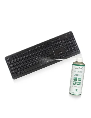 Ewent EW5601 kit de limpieza para computadora Lugares difíciles de alcanzar Limpiador de aire comprimido para limpieza de