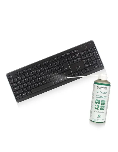 Ewent EW5601 kit de limpieza para computadora Lugares difíciles de alcanzar Limpiador de aire comprimido para limpieza de