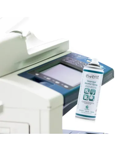 Ewent EW5613 kit de limpieza para computadora Impresora Espray para limpieza de equipos 200 ml